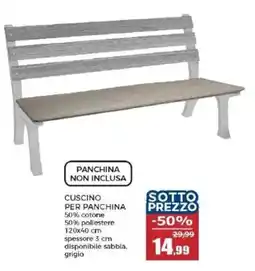 Happy Casa Cuscino per panchina offerta