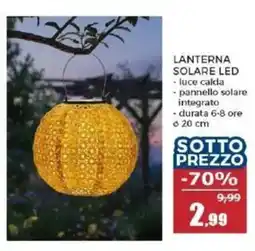 Happy Casa Lanterna solare led offerta