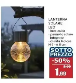 Happy Casa LANTERNASOLARE LED offerta