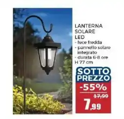 Happy Casa LANTERNA SOLARE LED offerta
