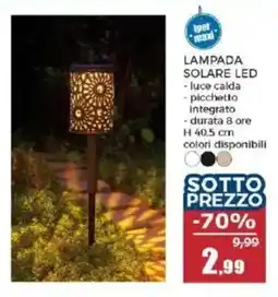 Happy Casa Lampada solare led offerta