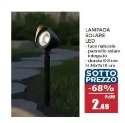Happy Casa Lampada solare led offerta