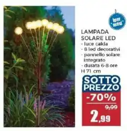 Happy Casa Lampada solare led offerta