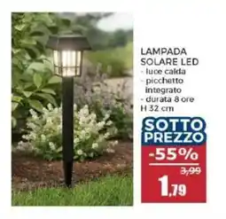 Happy Casa LAMPADA SOLARE LED offerta