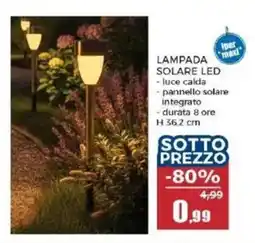 Happy Casa Lampada solare led offerta