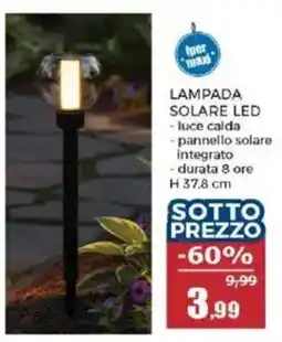 Happy Casa LAMPADA SOLARE LED offerta