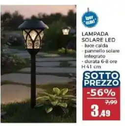 Happy Casa LAMPADA SOLARE LED offerta