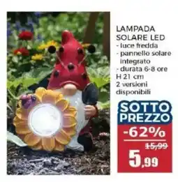Happy Casa Lampada solare led offerta