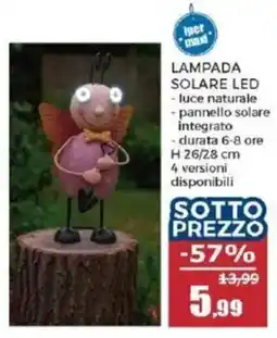 Happy Casa LAMPADA SOLARE LED offerta