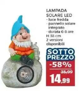 Happy Casa LAMPADA SOLARE LED offerta