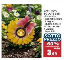 Happy Casa LAMPADA SOLARE LED offerta