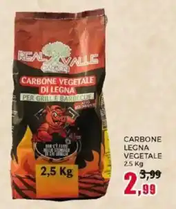 Happy Casa REAL VALLE CARBONE VEGETALE offerta