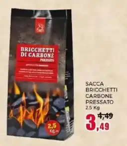 Happy Casa Bricchetti di carbone pressato offerta