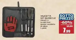 Happy Casa VALIGETTA SET BARBECUE offerta