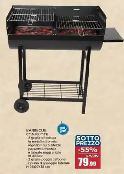 Happy Casa BARBECUE CON RUOTE offerta
