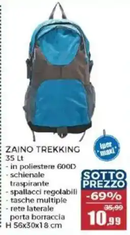 Happy Casa Zaino trekking offerta
