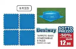 Happy Casa Bestway TAPPETO BASE COMPOINIBILE offerta