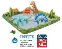 Happy Casa INTEX PLAY CENTER JURASSIC offerta