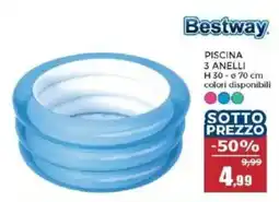Happy Casa Bestway PISCINA 3 ANELLI offerta