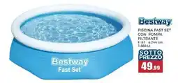 Happy Casa Bestway Piscina Fast Set offerta