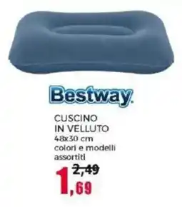 Happy Casa Cuscino in velluto Bestway offerta