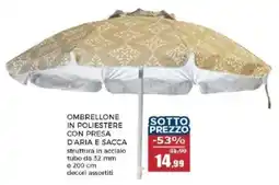Happy Casa OMBRELLONE IN POLIESTERE offerta