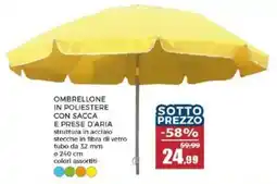 Happy Casa OMBRELLONE IN POLIESTERE offerta