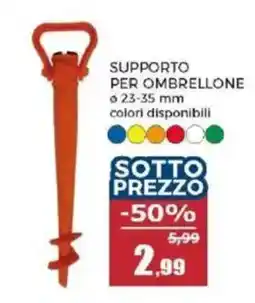 Happy Casa SUPPORTO PER OMBRELLONE offerta