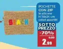 Happy Casa Pochette con zip offerta