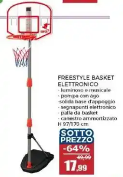 Happy Casa Freestyle basket elettronico offerta