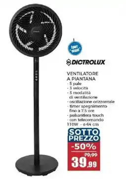 Happy Casa DICTROLUX VENTILATORE A PIANTEANA offerta