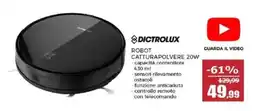 Happy Casa Dictrolux robot catturapolvere 20W offerta