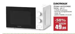 Happy Casa DICTROLUX FORNO MICROONDE offerta