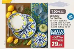 Happy Casa Servizio da tavola in porcellana offerta