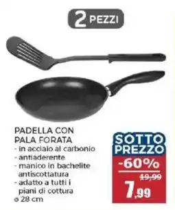 Happy Casa PADELLA CON PALA FORATA offerta