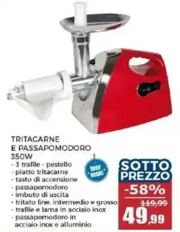 Happy Casa TRITACARNE E PASSAPOMODORO offerta
