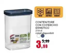 Happy Casa CONTENITORE CON COPERCHIO ERMETICO offerta