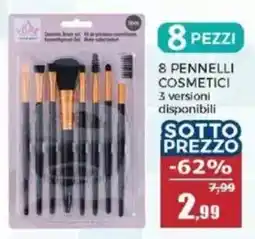 Happy Casa 8 Pennelli cosmetici offerta