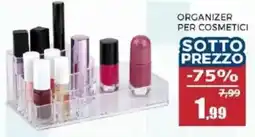 Happy Casa Organizer per cosmetici offerta