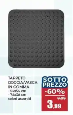 Happy Casa TAPPETO DOCCIA/VASCA IN COMMA offerta