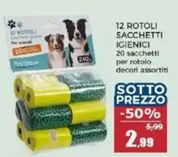 Happy Casa Sacchetti igienici Per animali offerta