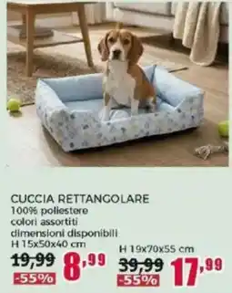 Happy Casa CUCCIA RETTANGOLARE offerta