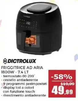 Happy Casa DICTROLUX FRIGGITRICE AD ARIA offerta