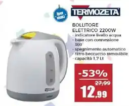 Happy Casa Bollitore Elettrico Termozeta offerta