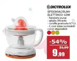 Happy Casa DICTROLUX SPREMIAGRUMI ELETTRICO offerta