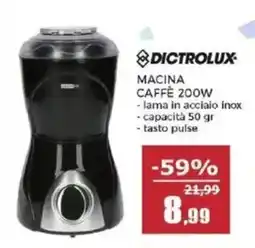 Happy Casa DICTROLUX MACINA CAFFÈ offerta