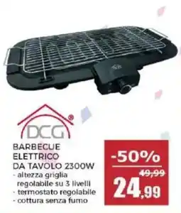 Happy Casa BARBECUE ELETTRICO DCG offerta
