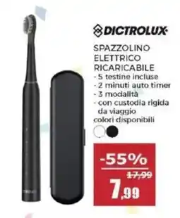 Happy Casa DICTROLUX SPAZZOLINO ELETTRICO RICARICABILE offerta