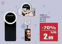 Happy Casa Anello luminoso 36 LED selfie Grundig offerta