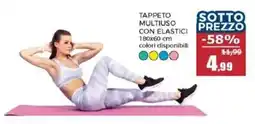 Happy Casa TAPPETO MULTIUSO CON ELASTICI offerta